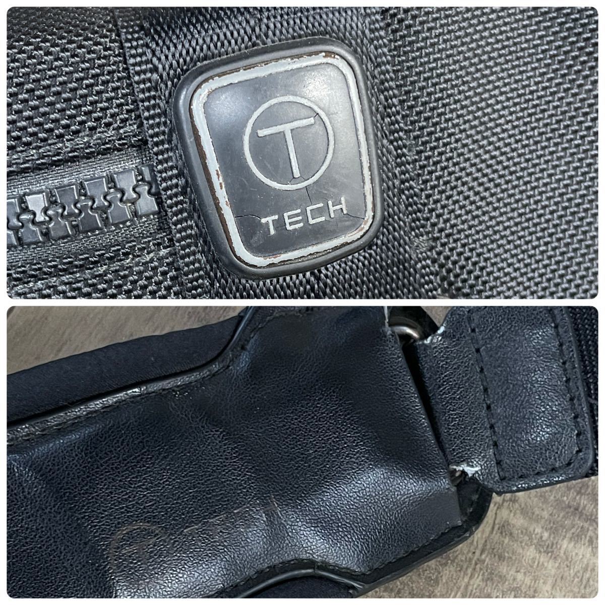 TUMI トゥミ T-TECH 2way ビジネスバッグ ショルダーバッグ ブラック 鞄 メンズ 紳士_画像10