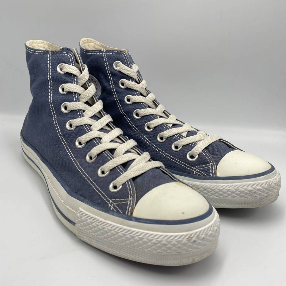 CONVERSE コンバース ALLSTAR オールスター ハイカットスニーカー US8 1/2 /27cm ネイビー系 メンズ 靴_画像3