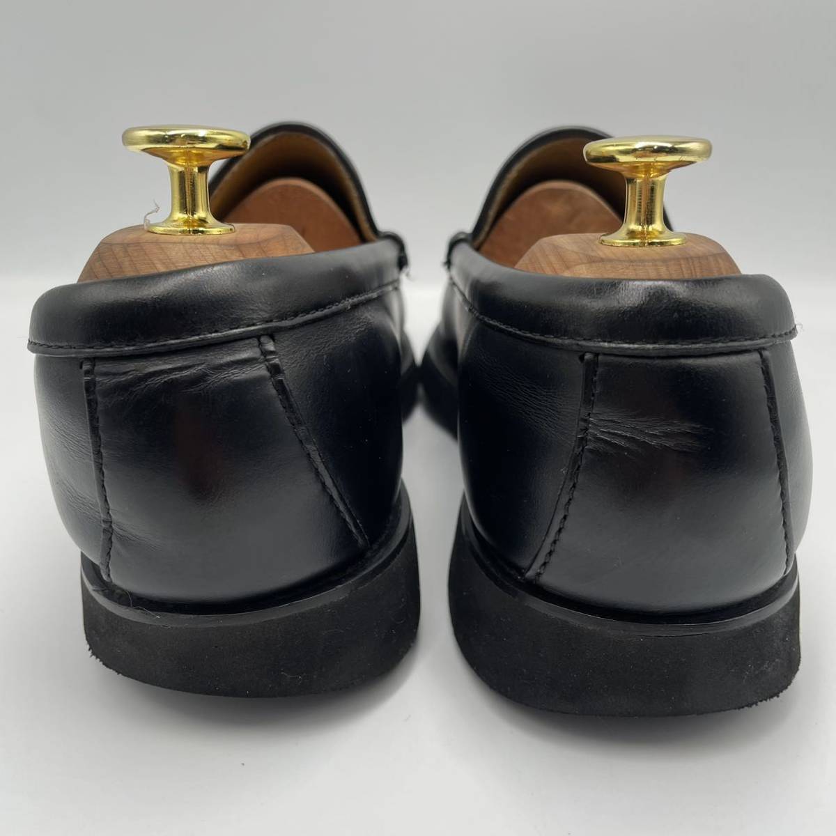 REGAL リーガル ローファー ビジネスシューズ 24.5cm スリッポン 革靴 ブラック 黒 メンズ 靴_画像4