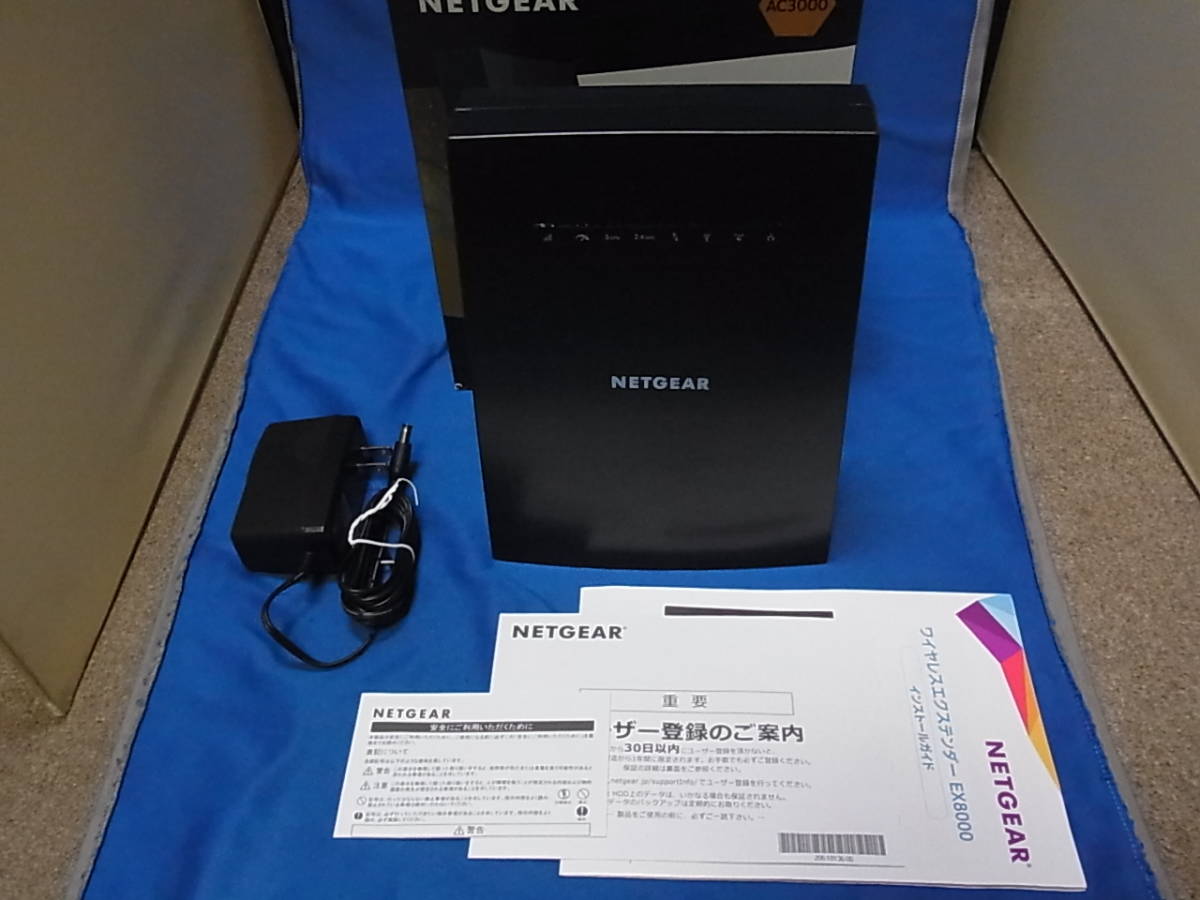 NETGEAR Nighthawk X6S EX8000-100JPS トライバンドWiFiメッシュエクステンダー_画像2