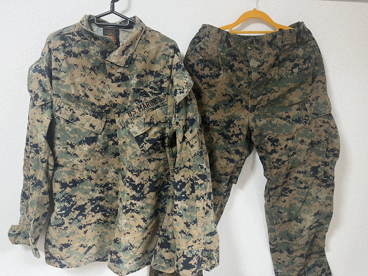 米軍海兵隊　MARPAT 迷彩服　Sサイズ　上下_画像1