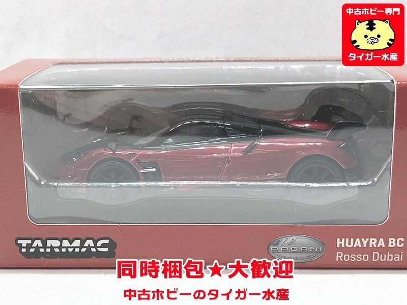 ターマック　1/64　PAGANI HUAYRA BC ロッソ ドバイ 　T64G-TL014-RE 　ミニカー　同梱OK　1円スタート★S_画像1