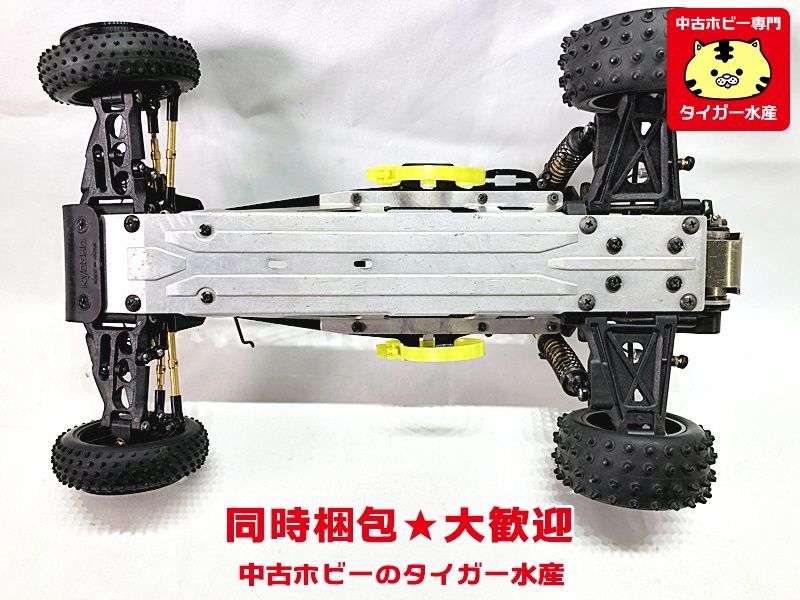 京商　オプティマ/アルティマ系シャーシ　ジュラウイング等　現状品　　当時物　電動RC　同時梱包OK　1円スタート★H_画像3