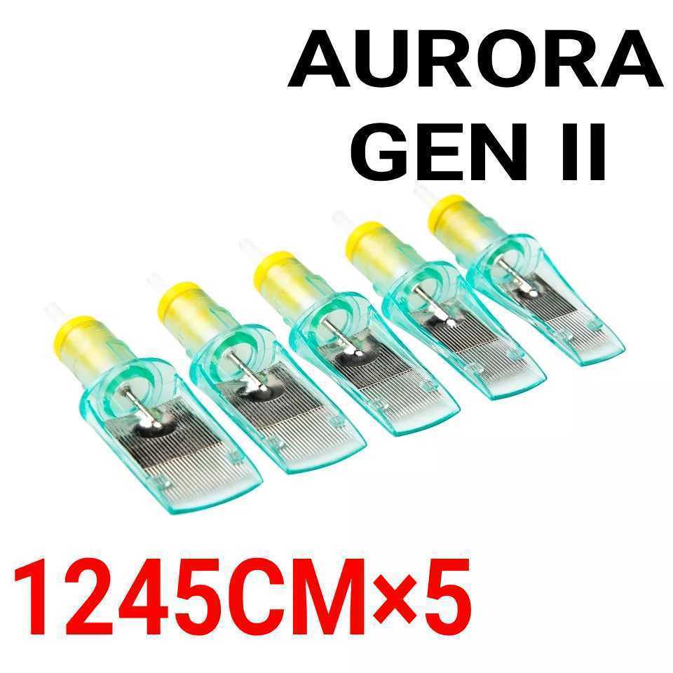 AURORA GEN II カートリッジニードル 1245CM×5個入り タトゥー マシン machine 刺青 の画像1