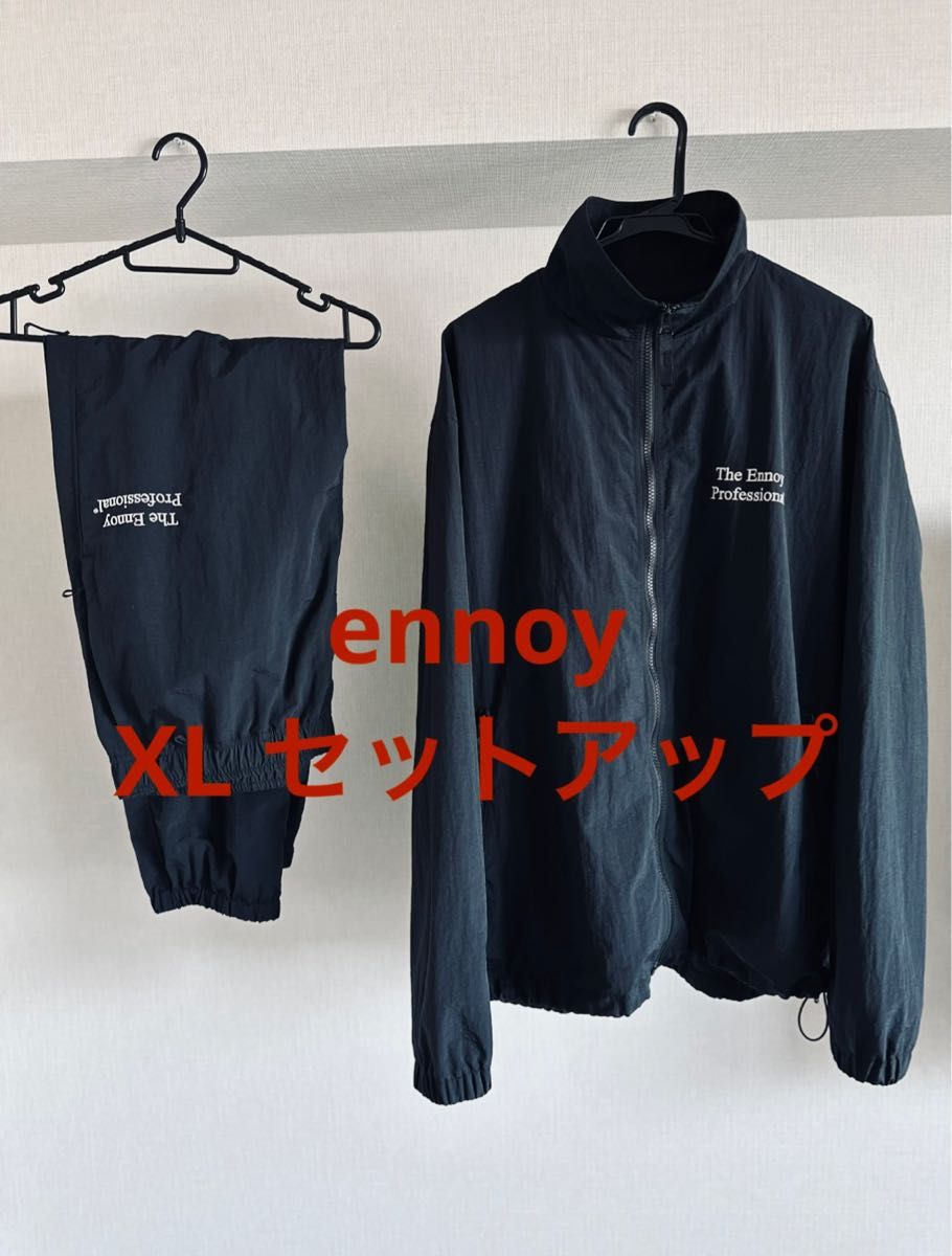 エンノイとスタイリスト私物 NYLON TRACK SUIT セットアップ - スウェット