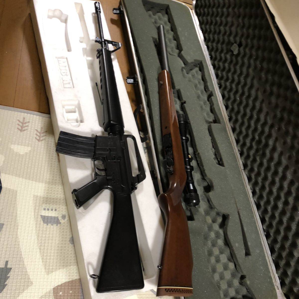 東京 マルイ colt m16A1/RUGER model 10/22carbine ASGK製　(2台セット)未確認　_画像10