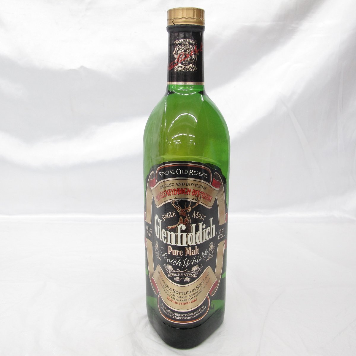 1円～【未開栓】Glenfiddich グレンフィディック ピュアモルト スペシャルオールドリザーブ スコッチ ウイスキー 750ml 箱有 11420389 1117_画像2