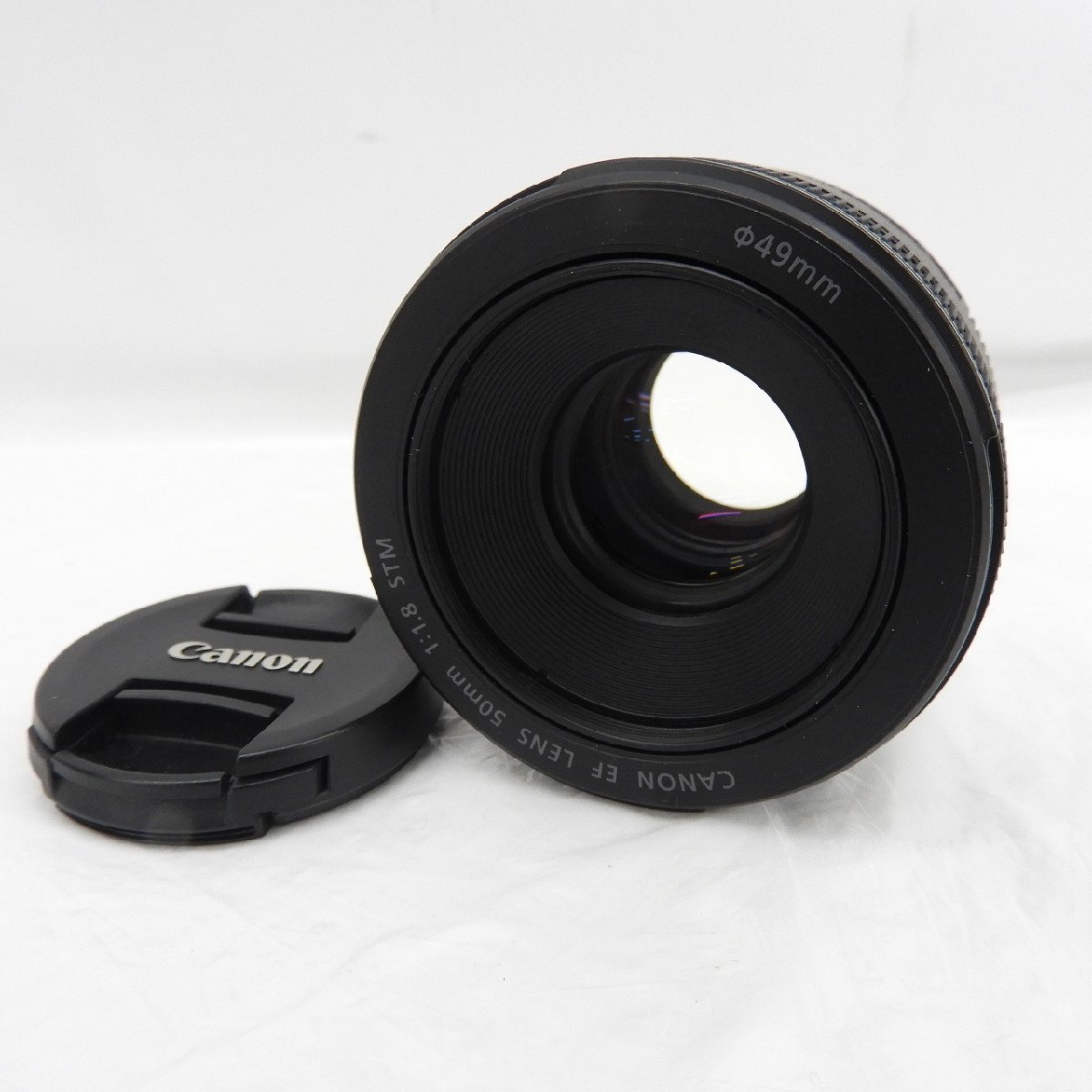 【美品】Canon キャノン カメラレンズ 単焦点レンズ EF 50ｍｍ f1.8 STM 11420857 1119_画像1