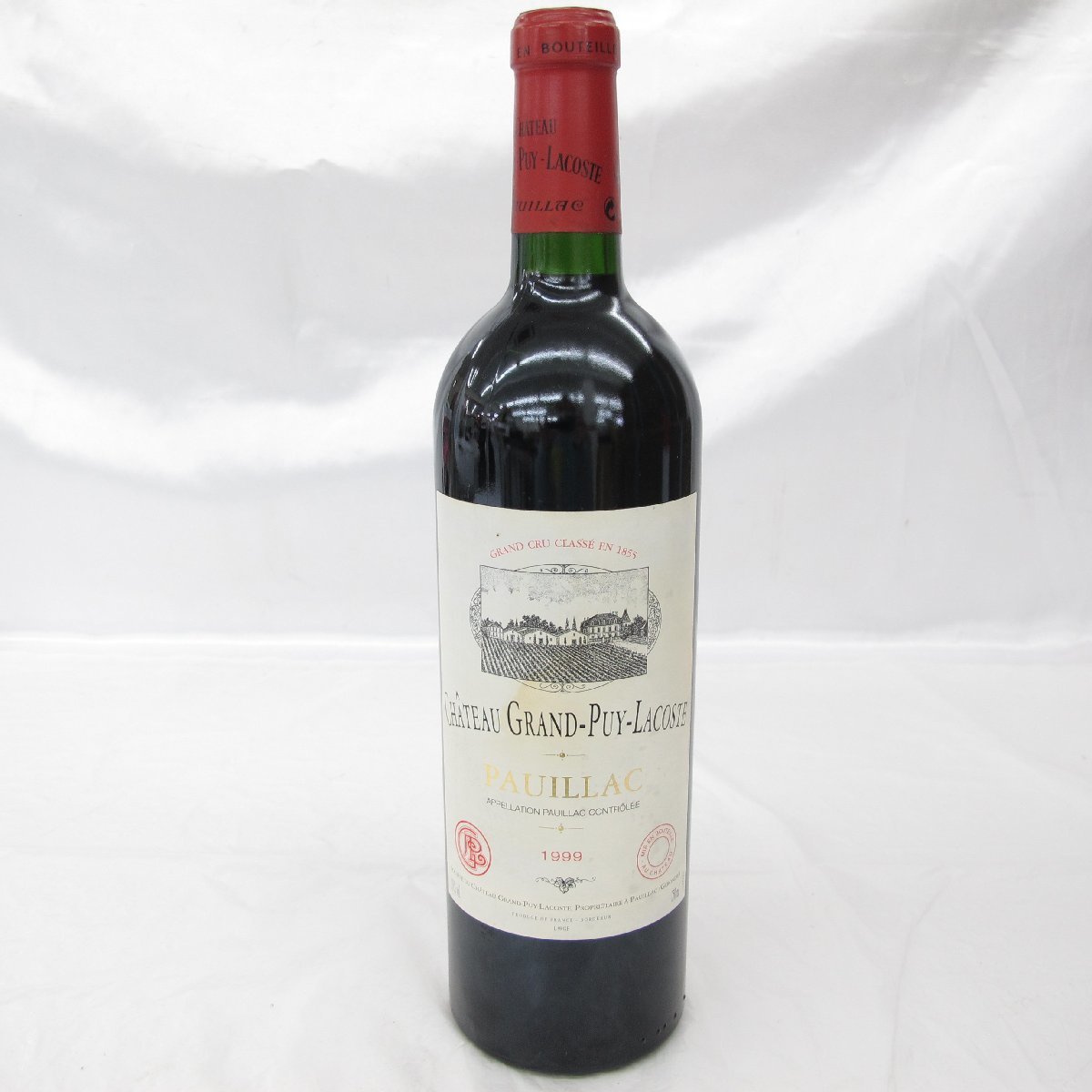 【未開栓】Chateau Grand Puy Lacoste シャトー・グラン・ピュイ・ラコステ 1999 赤 ワイン 750ml 13% 11425836 1123_画像1