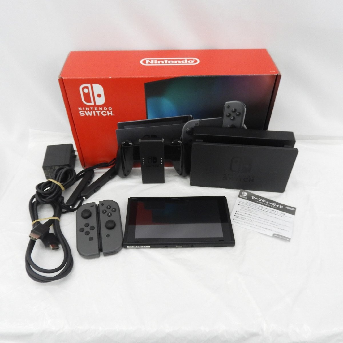 中古品】任天堂 NINTENDO SWITCH ニンテンドースイッチ グレー HAD-S