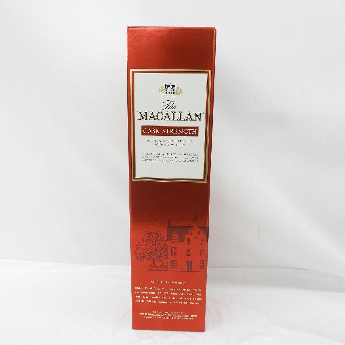 【未開栓】The MACALLAN ザ・マッカラン カスクストレングス ウイスキー 750ml 59.3% 箱付き 11439992 1201_画像8