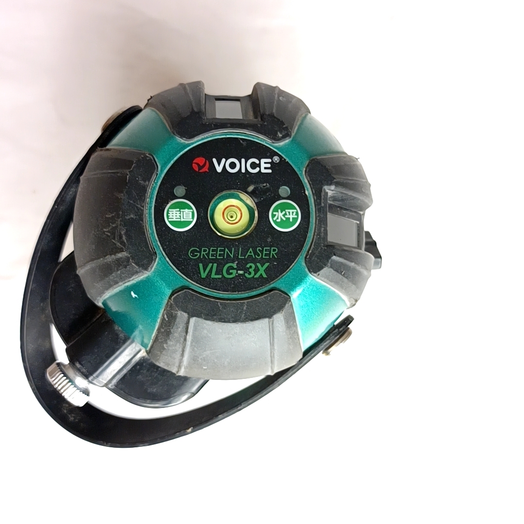 VOICE 3ライン グリーンレーザー墨出し器 VLG-3X　ケース付き　ジャンク品_画像7