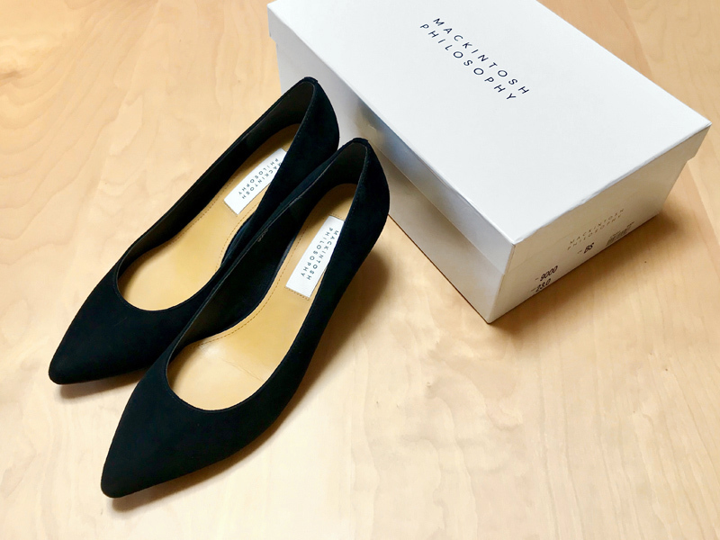 ◆2018AW◆Macintosh Philosophy POINTED Pumps 23cm精美貨物包郵 原文:◆2018AW◆ マッキントッシュフィロソフィー ポインテッドパンプス 23cm 美品 送料込み