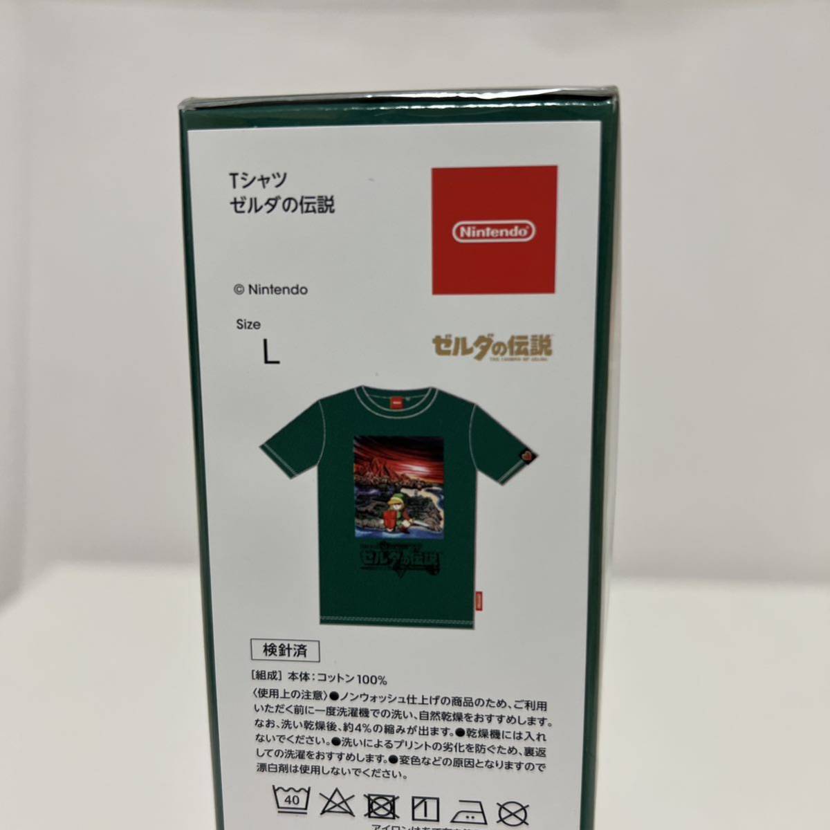 Nintendo ニンテンドー Tシャツ ゼルダの伝説 L 未使用_画像4