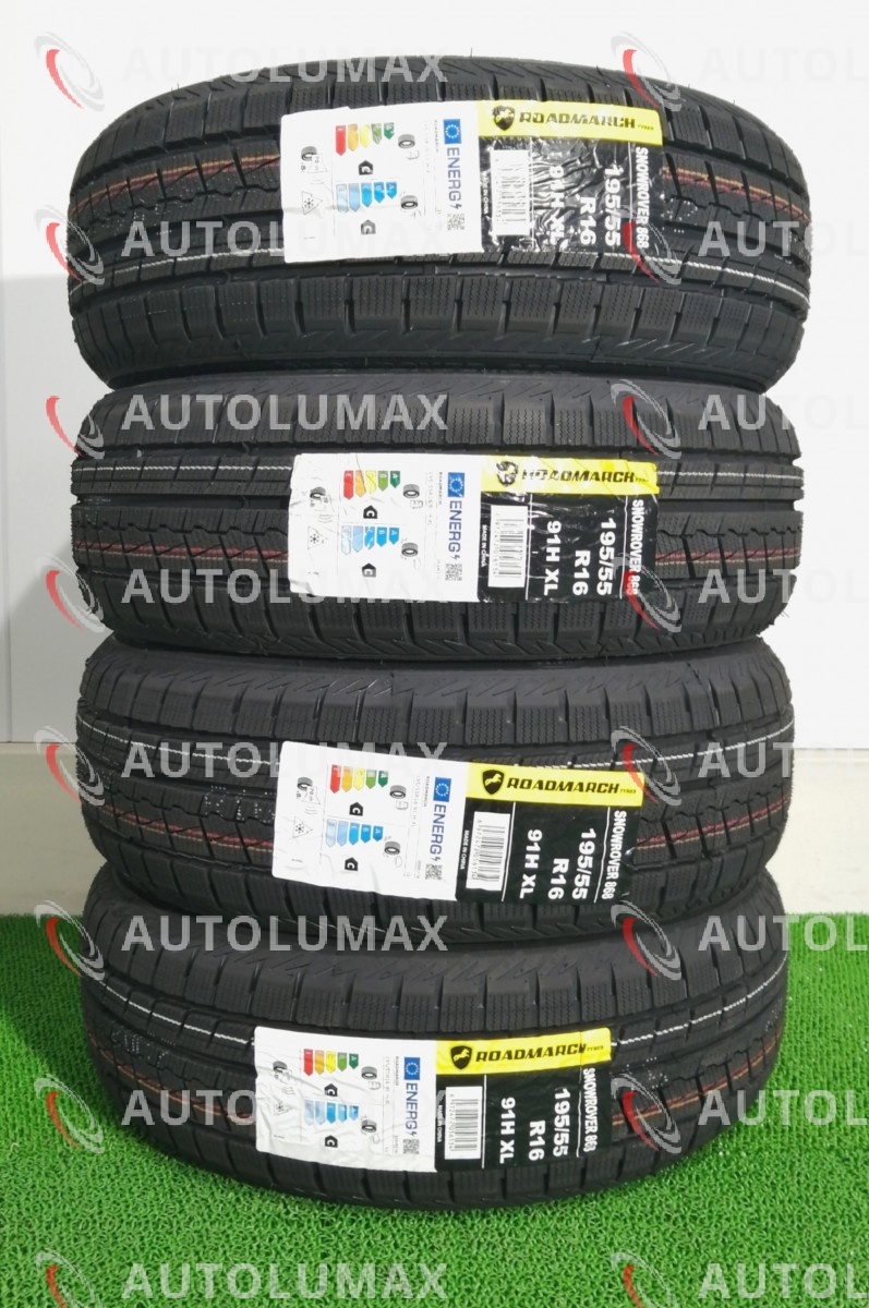 195/55R16 91H XL ROADMARCH SNOWROVER 868 新品 スタッドレスタイヤ 4本セット 2023年製 ロードマーチ N2258._画像1