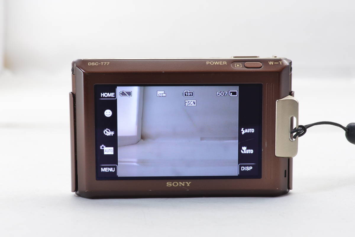 【ecoま】ソニー SONY DSC-T77 タッチパネル動作OK サイバーショット_画像4