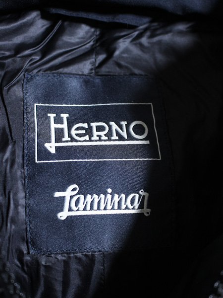 HERNO ヘルノ フード付 デザインダウンコート 40_画像3