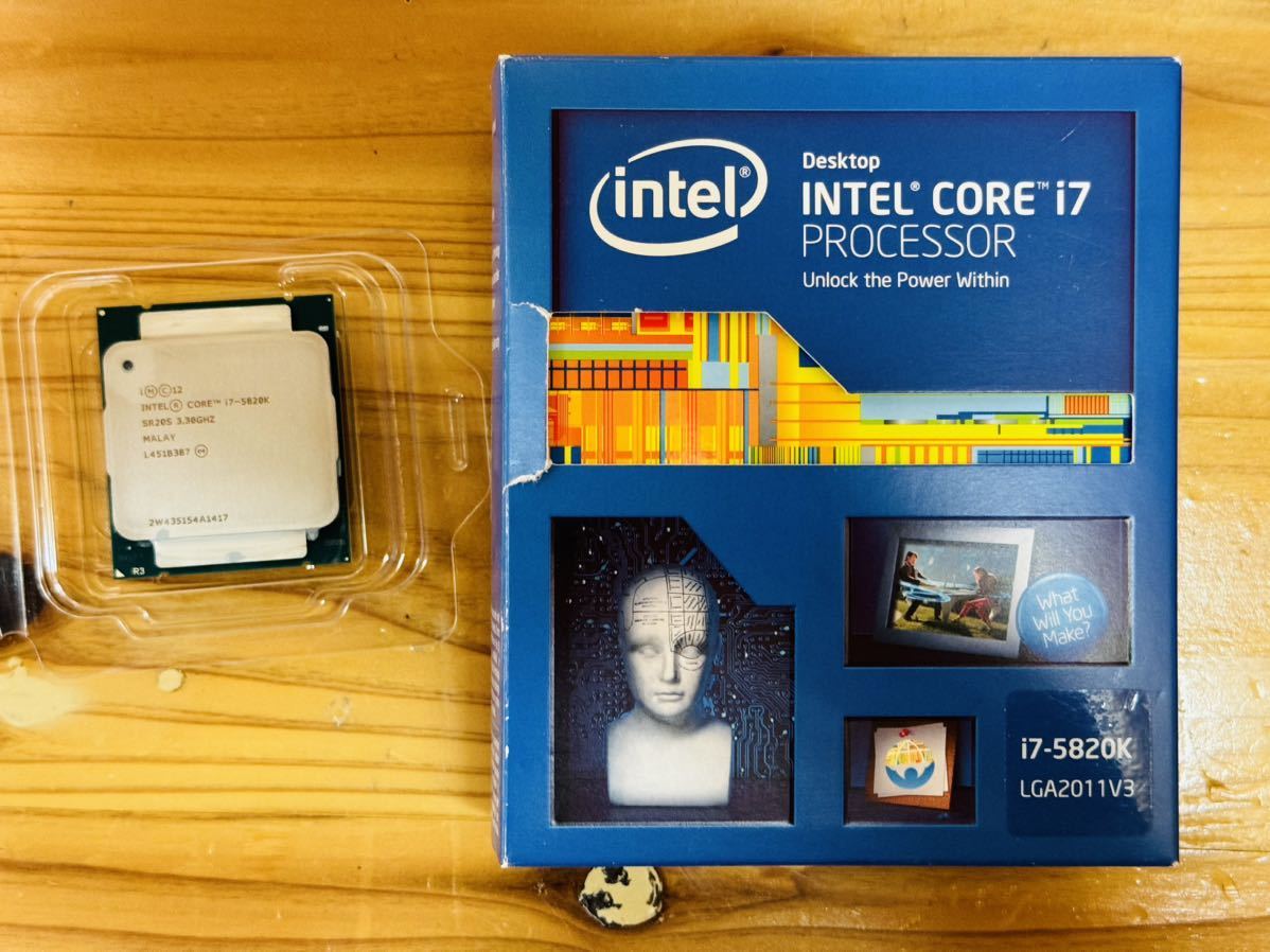 Intel Core i7 5820kインテル LGA2011-V3_画像1