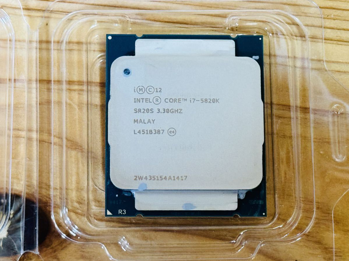 Intel Core i7 5820kインテル LGA2011-V3_画像2
