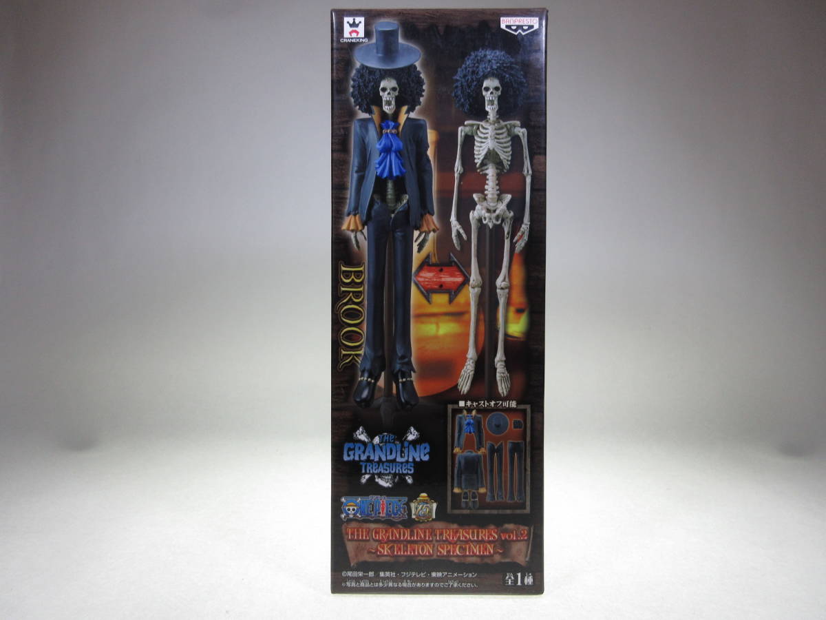  One-piece THE GRANDLINE TRESURES vol.2 ~SKELETON SPECIMEN~ Brooke van Puresuto пшеница ... один тест .. образец BROOK