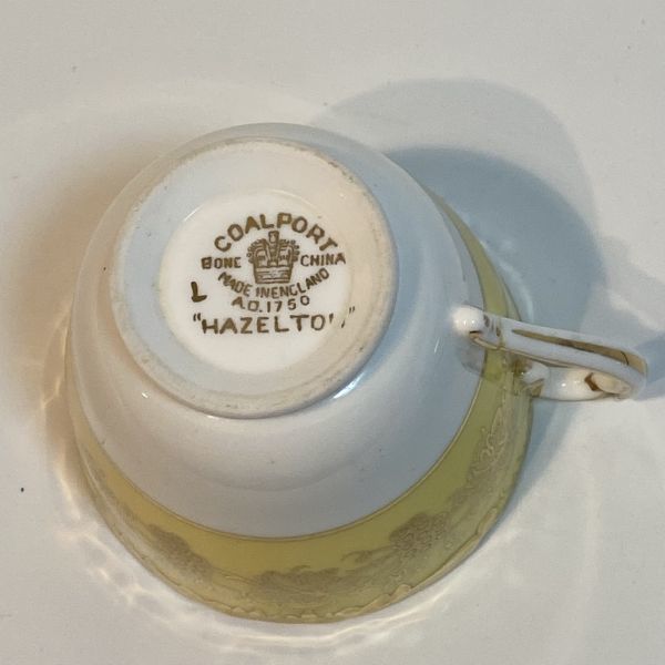 COALPORT　コールポート　デミタスカップ&ソーサー　金彩　英国製　イギリス製　ビンテージ_画像10