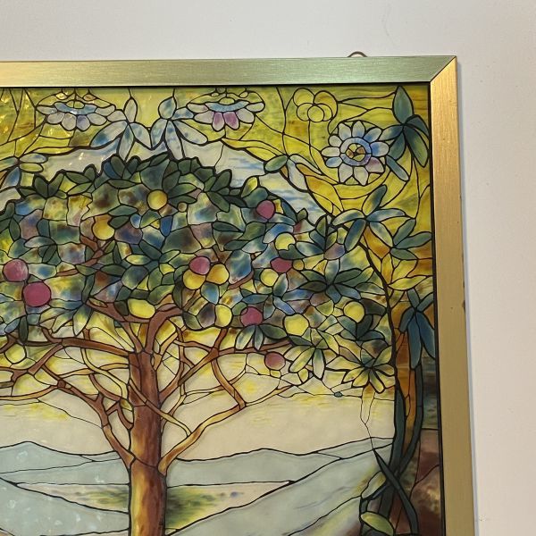 グラスマスターズ社 ステンドグラス ステンドガラス Louis C. Tiffany ルイス・C・ティファニー  Tree of Life（生命の木）の画像4