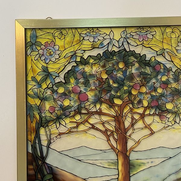 グラスマスターズ社 ステンドグラス ステンドガラス Louis C. Tiffany ルイス・C・ティファニー  Tree of Life（生命の木）の画像3