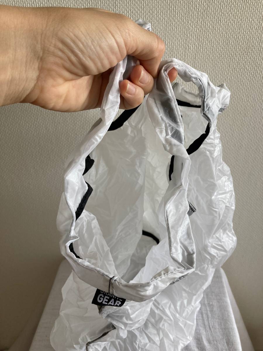 ＊ GRANITEGEAR エアグロッセリーバッグ ホワイト/AIR GROCERY BAG グラナイトギア エコバッグ_画像4