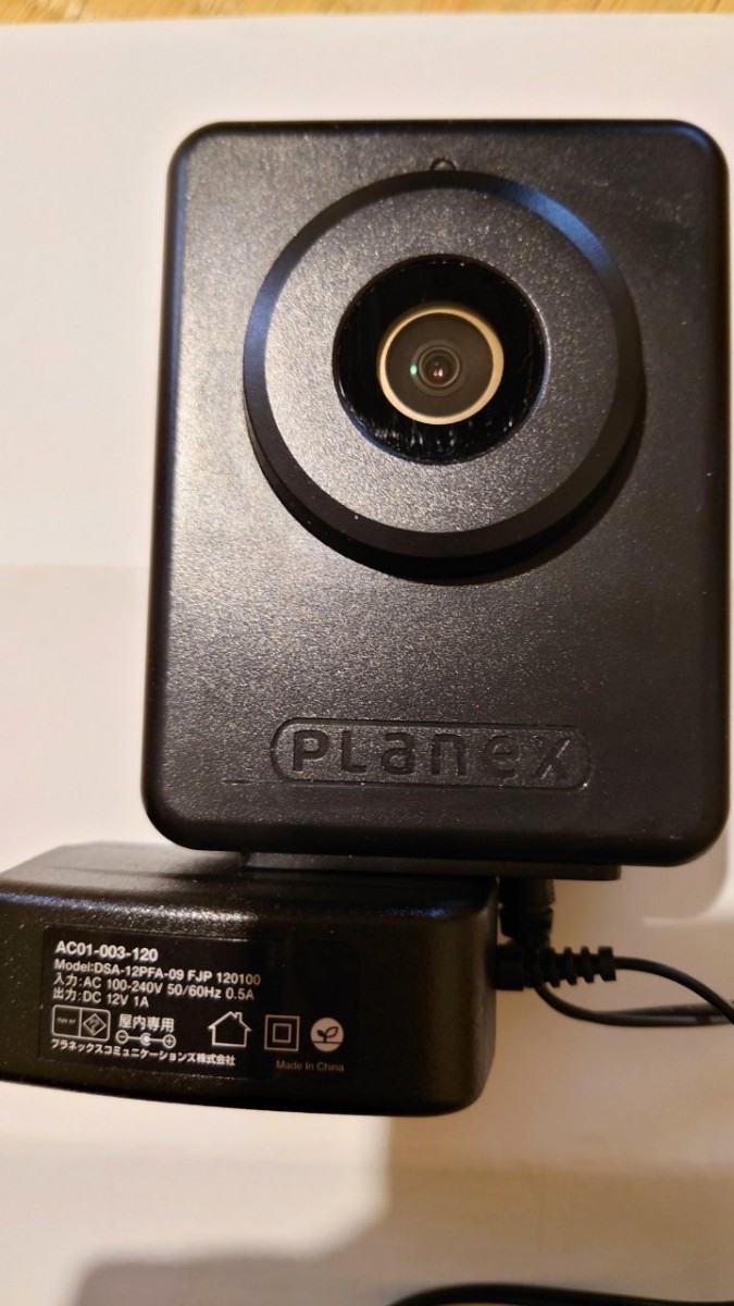 PLANEX プラネックス スマカメアウトドア CS-QR300 ナイトモード対応防犯カメラ_画像1
