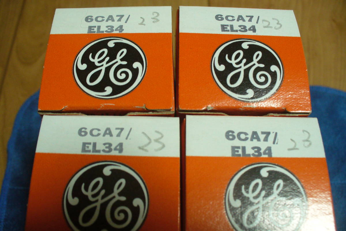 GE・6CA7／4本セット_画像5