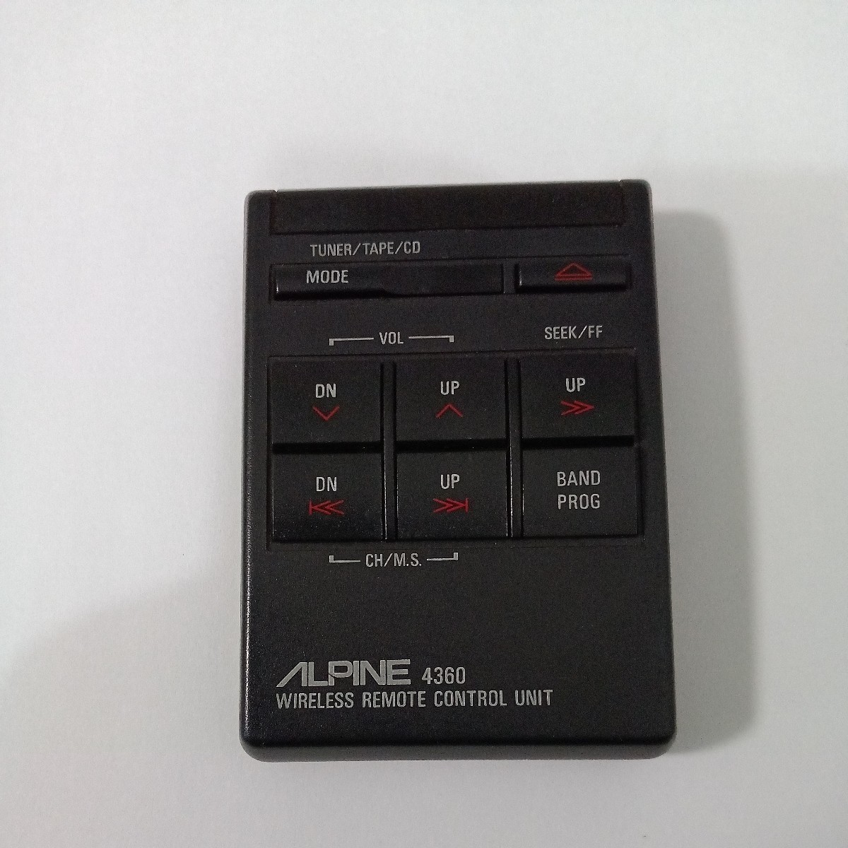 【中古品】ALPINE 4360 Wireless remote Control Unit/リモコン_画像1