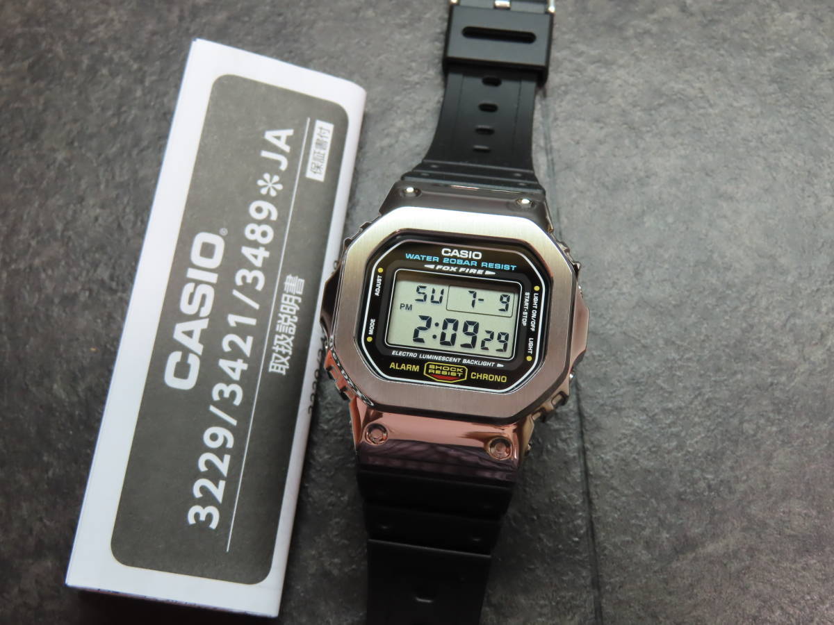 カシオ/CASIO●G-SHOCK/Gショック■DW-5600E-1■定番スクエア【シルバーメタル】カスタム 国内モデル※時計本体付き★送料無料_画像2