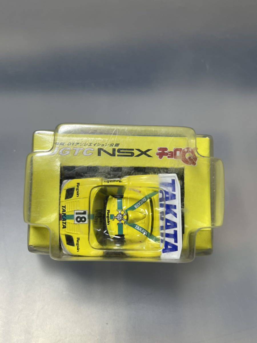 未使用品 超リアル仕上げチョロQ TAKATA童夢NSX 無限・GTアソシエィション公認 JGTC NSX #18 タカタMUGENホンダ_画像1