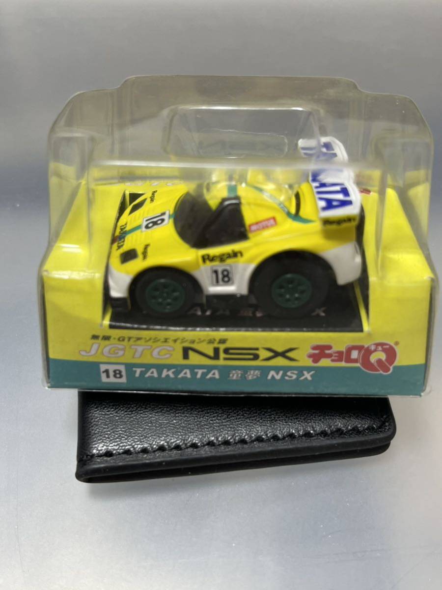 未使用品 超リアル仕上げチョロQ TAKATA童夢NSX 無限・GTアソシエィション公認 JGTC NSX #18 タカタMUGENホンダ_画像2