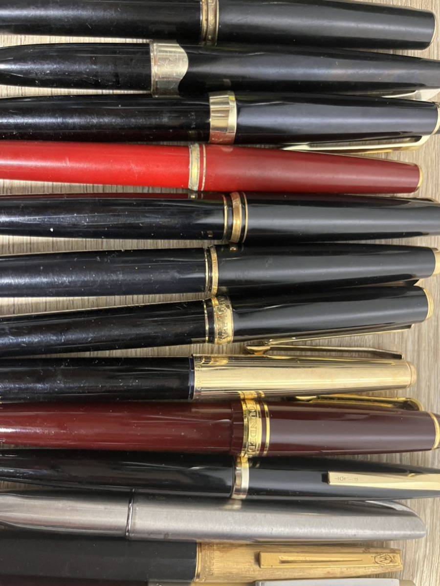 【1円スタート！】モンブラン　PILOT SAILOR Riviere PLATINUM プラチナ 万年筆 ペン先　22k 18K 14K 750 585刻印　まとめ売り　30本_画像6