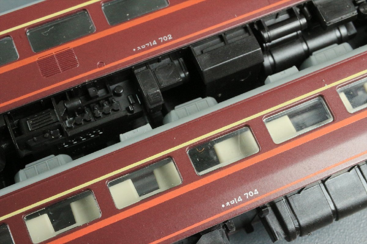 鉄道模型 カトー KATO S5026A サロンエクスプレス東京４両セットA スロフ14 701 /オロ14 704 705 Nゲージ 一両 電車 箱付 2422kbz_画像6