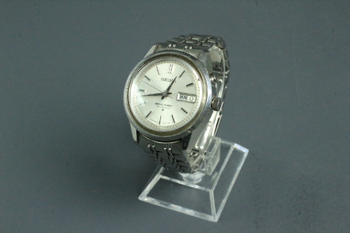 腕時計 セイコー SEIKO BELL-MATIC ベルマチック 4006-7011 27JEWELS 自動巻き ジャンク 2664fkz_画像1