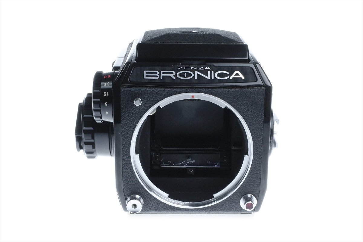 ゼンザブロニカ ZENZA BRONICA EC ＋ NIKKOR 1:2.8 75mm + 1:4 200mm レンズ ２個セット 中判カメラ アクセサリ多数 箱付 動作確認 2701bj_画像2