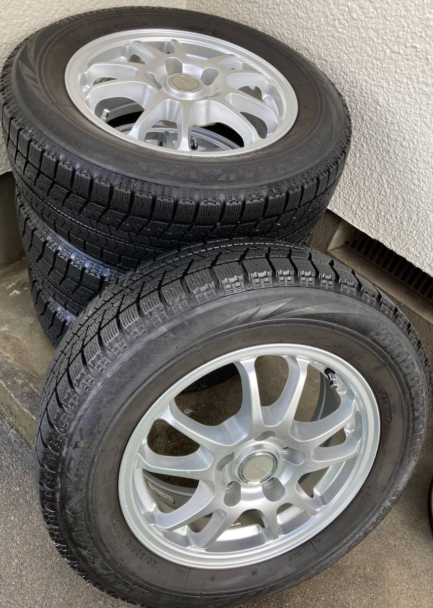 2020年製☆ブリヂストン ブリザック VRX 195/65R15☆ECO FORME SE-10 15ｘ6.0J 5H PCD114.3 OFF+45 4本セット