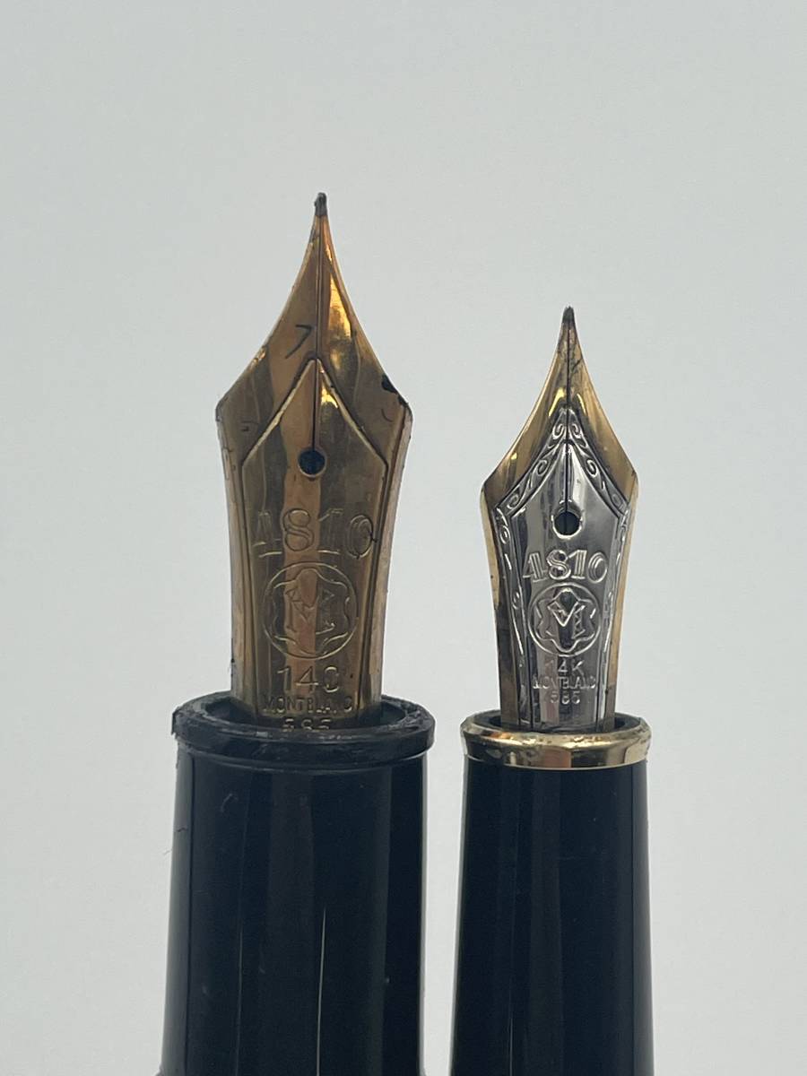 万年筆　ボールペンまとめて　MONTBLANC モンブラン　パイロット　プラチナなど　ペン先14K　18K　750　22K　筆記具　_画像2