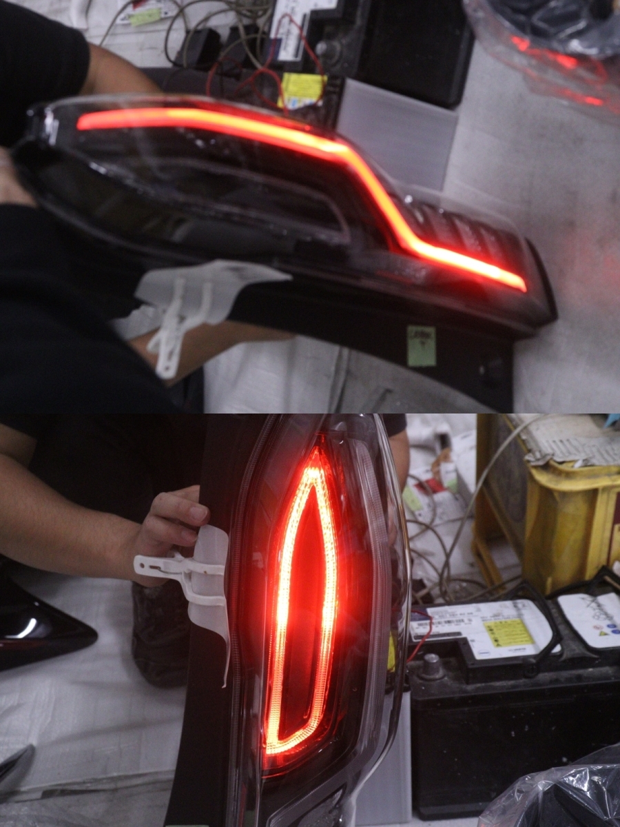 3Y-1375★LED JF3 N-BOXカスタム 特別仕様車★右テールライト ICHIKOH D186 打刻:Y ASSY 純正★ホンダ (YM)_画像9