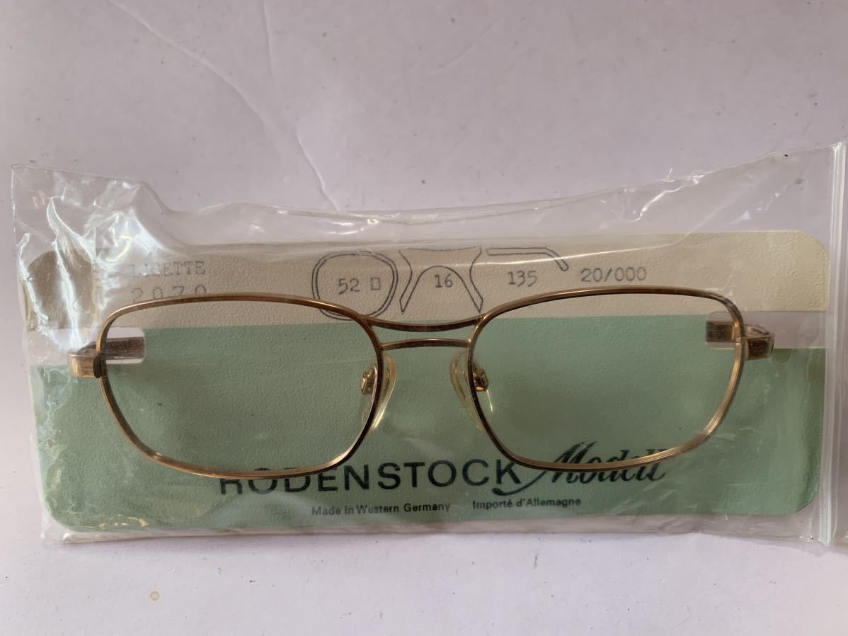 新品 西ドイツ製 ローデンストック メガネ 眼鏡 ヴィンテージ デッドストック
