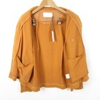 新品 CURLY Frosted Shircket シャツジャケット オレンジ size2/カーリー 0801_画像4
