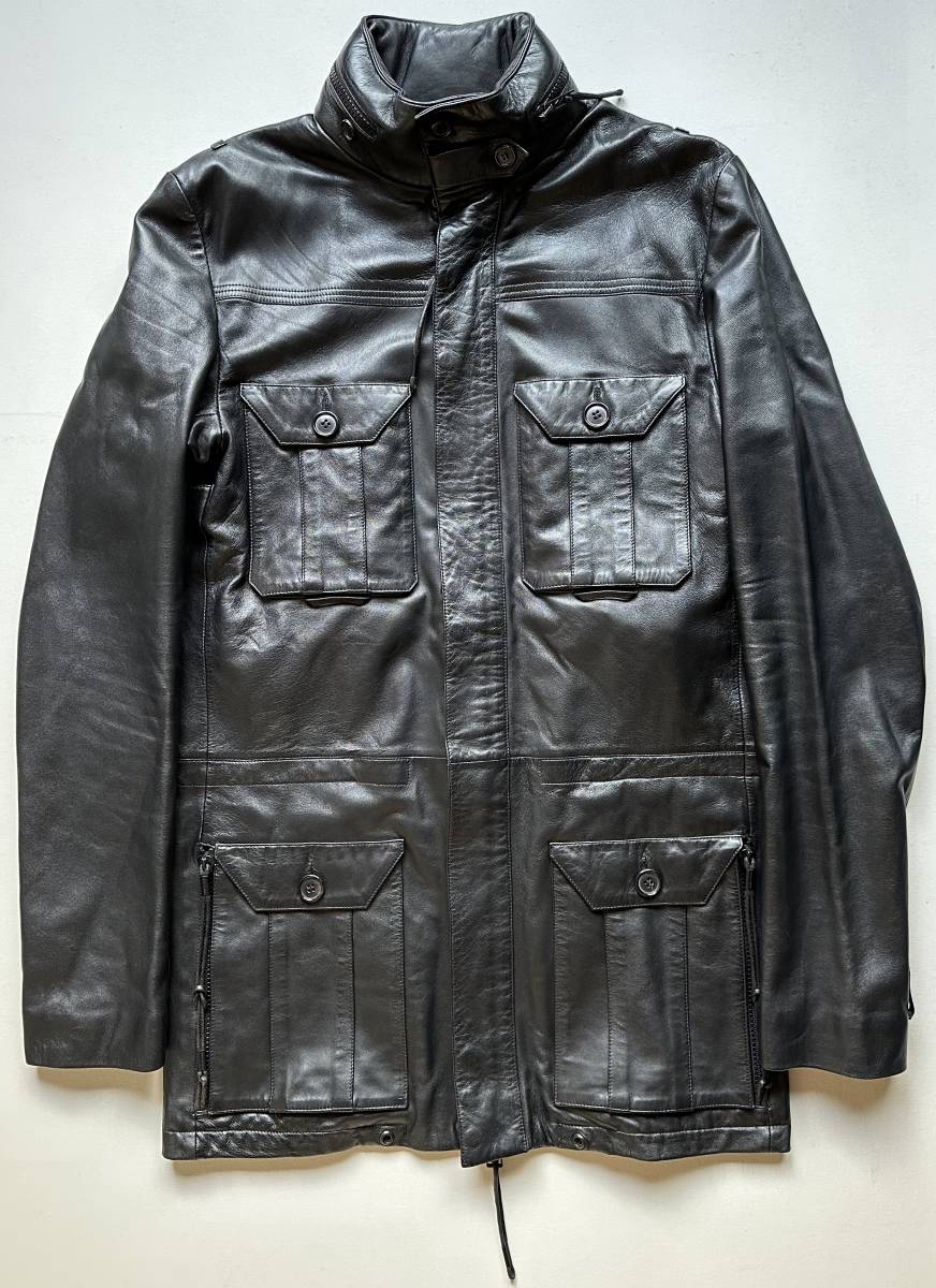 Dior HOMME 04SS strip period M-65 leather jacket sample 46 Dior HOMME 04SS strip period M-65 leather jacket sample 46