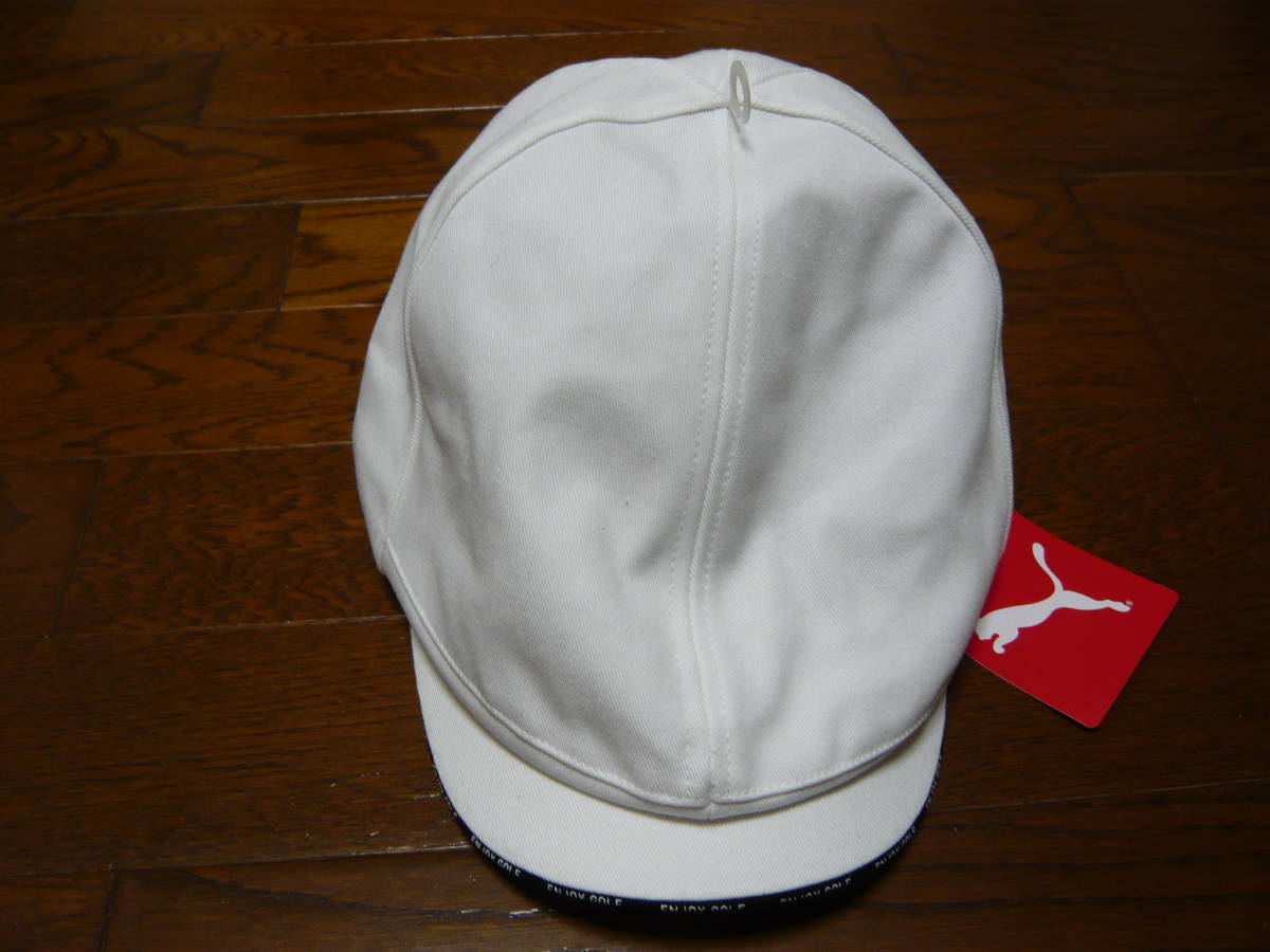 新品　プーマ　ゴルフ　ツイル　ハンチング　キャップ　帽子_画像3