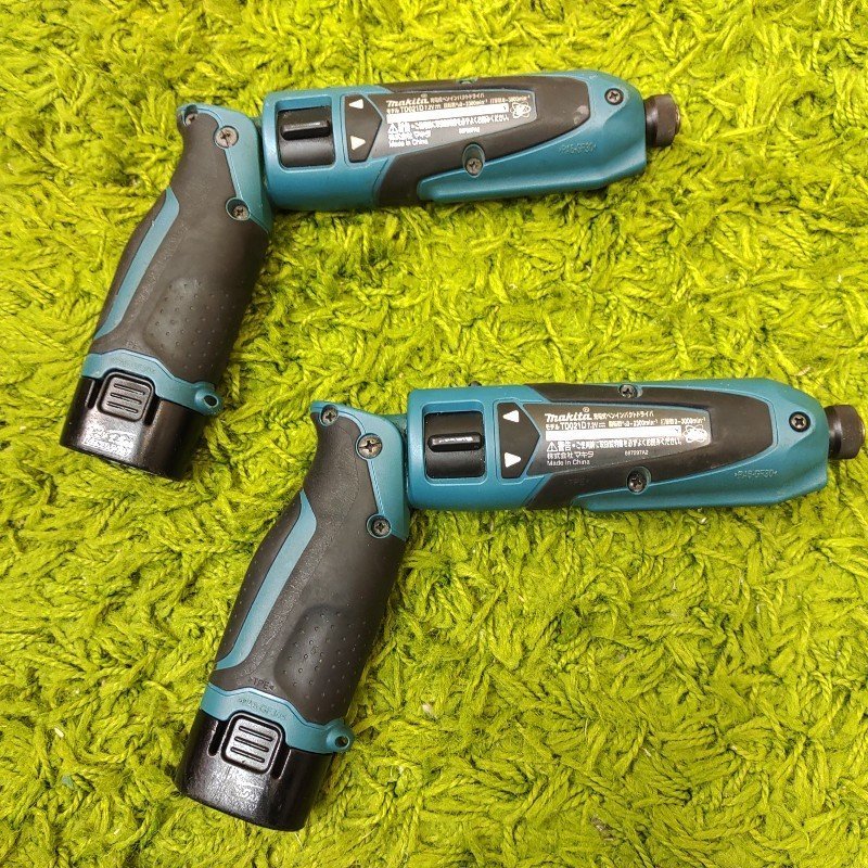 中古品 ★ マキタ 7.2V充電式ペンインパクトドライバ TD021D 本体+バッテリー 2個セット ★ makita_画像8