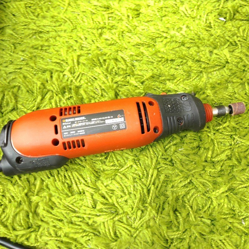 中古品 ★ BLACK＆DECKER 100Vミニルーター RTX-2-JP ★_画像4