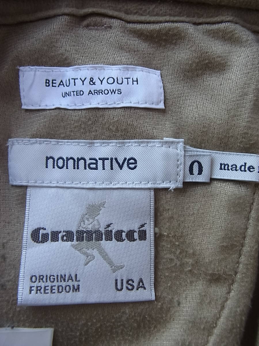 GRAMICCI × nonnative × BEAUTY&YOUTH トリプルコラボ　ポリエステル100% スリムシルエット　クライミングパンツ　日本製　サイズ 0_画像5