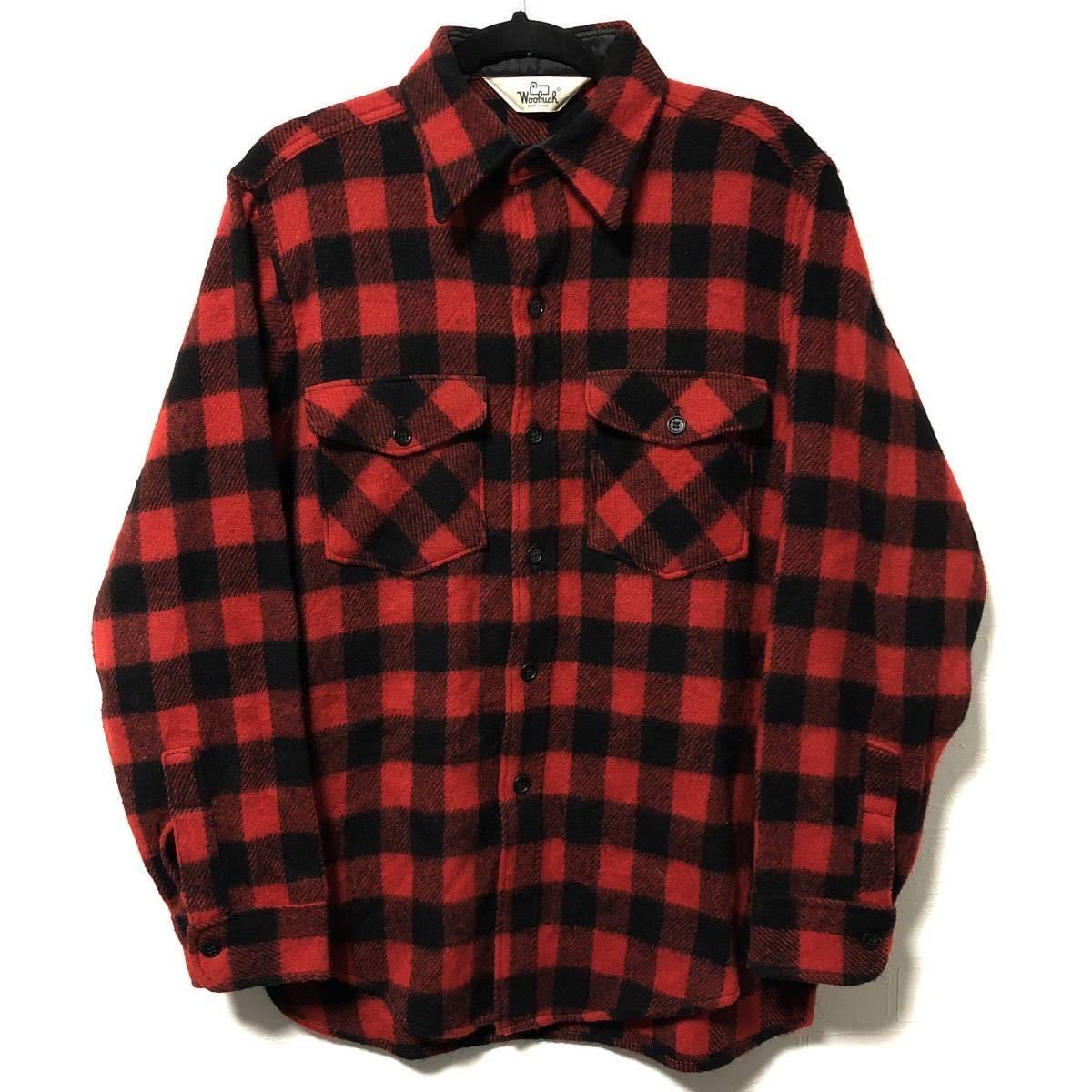 70s USA製 ビンテージ ウールリッチ WOOLRICH ヘビーネルシャツ 70s USA製 ビンテージ ウールリッチ WOOLRICH ヘビーネルシャツ