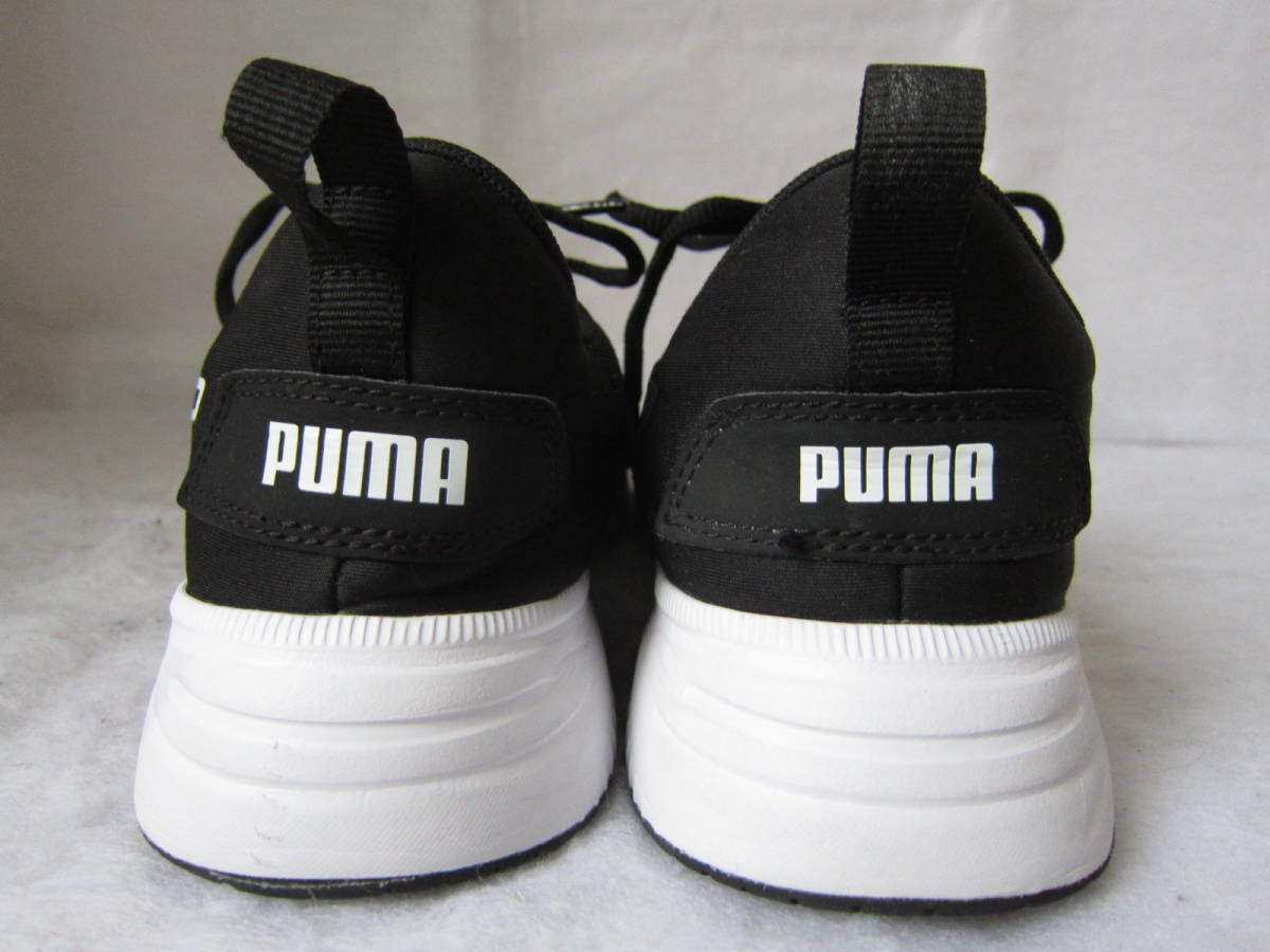 PUMA Flyer Flex Knit（プーマ フライヤー フレックス ニット）（376287 01）　黒黒白　 26.5㎝ US8.5　　2022年製　　軽量　ok2311C_画像4